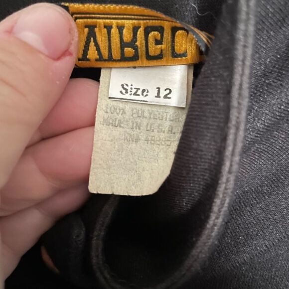 Virgo II Vintage 1970-80’s gold button dress - Picture 7 of 8